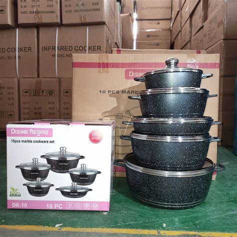 Marble Cookware Set