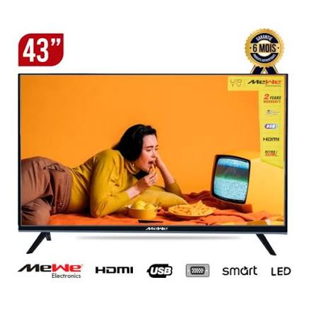 MEWE 43 INCHES SMART TV
