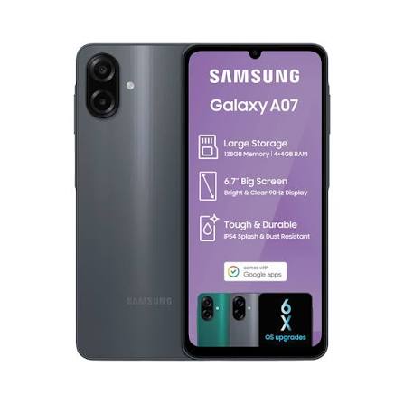 Samsung Galaxy A07 64GB ram 4