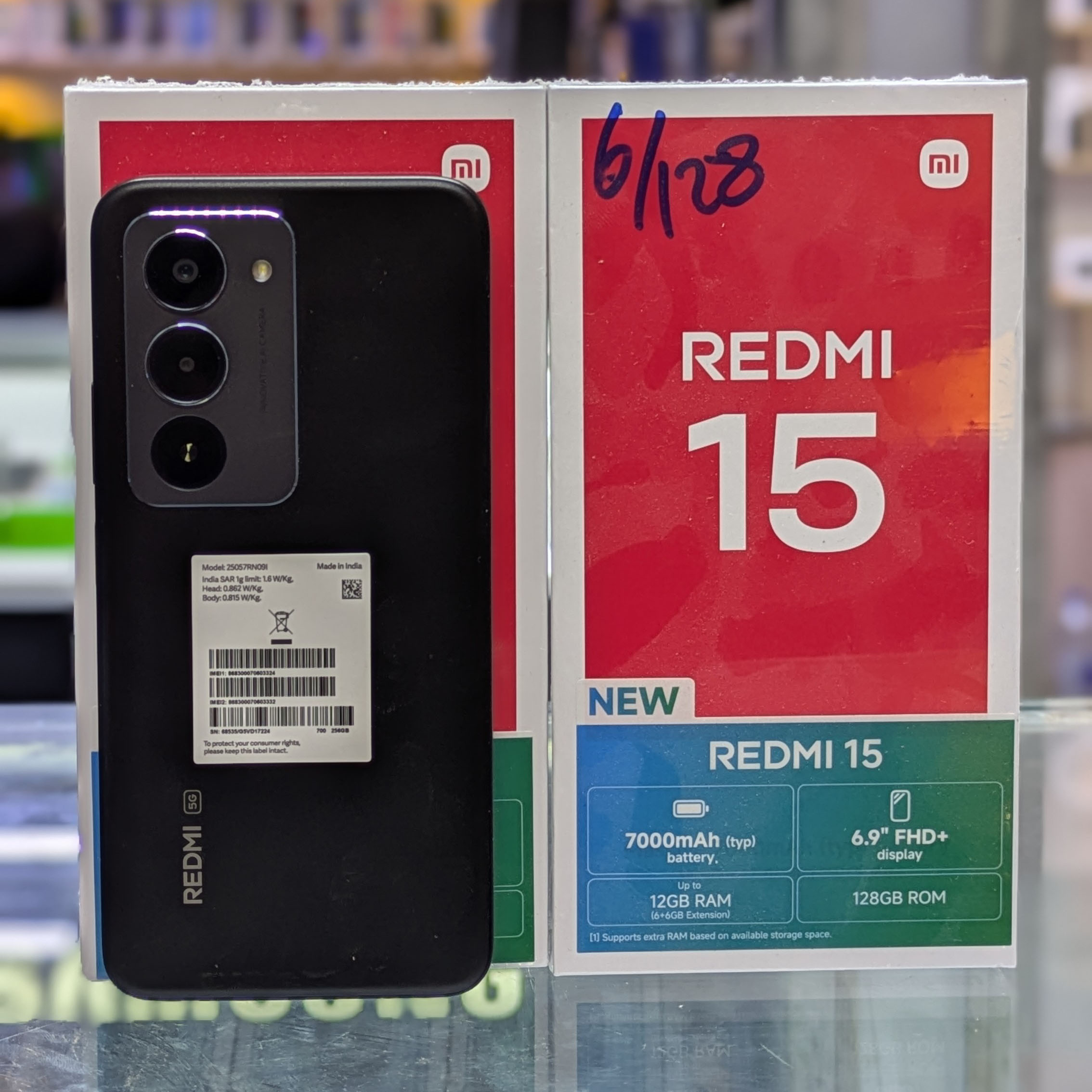 XIAOMI REDMI NOTE 15 128GB RAM 6